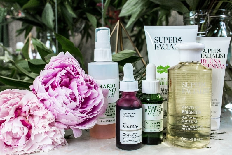products that should be used in a skin care routine